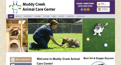 Desktop Screenshot of muddycreekanimalcare.com